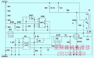 圖3  總電源部分電路